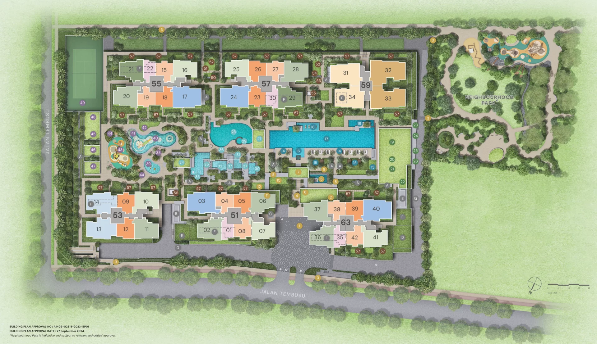 Emerald of Katong Site Plan